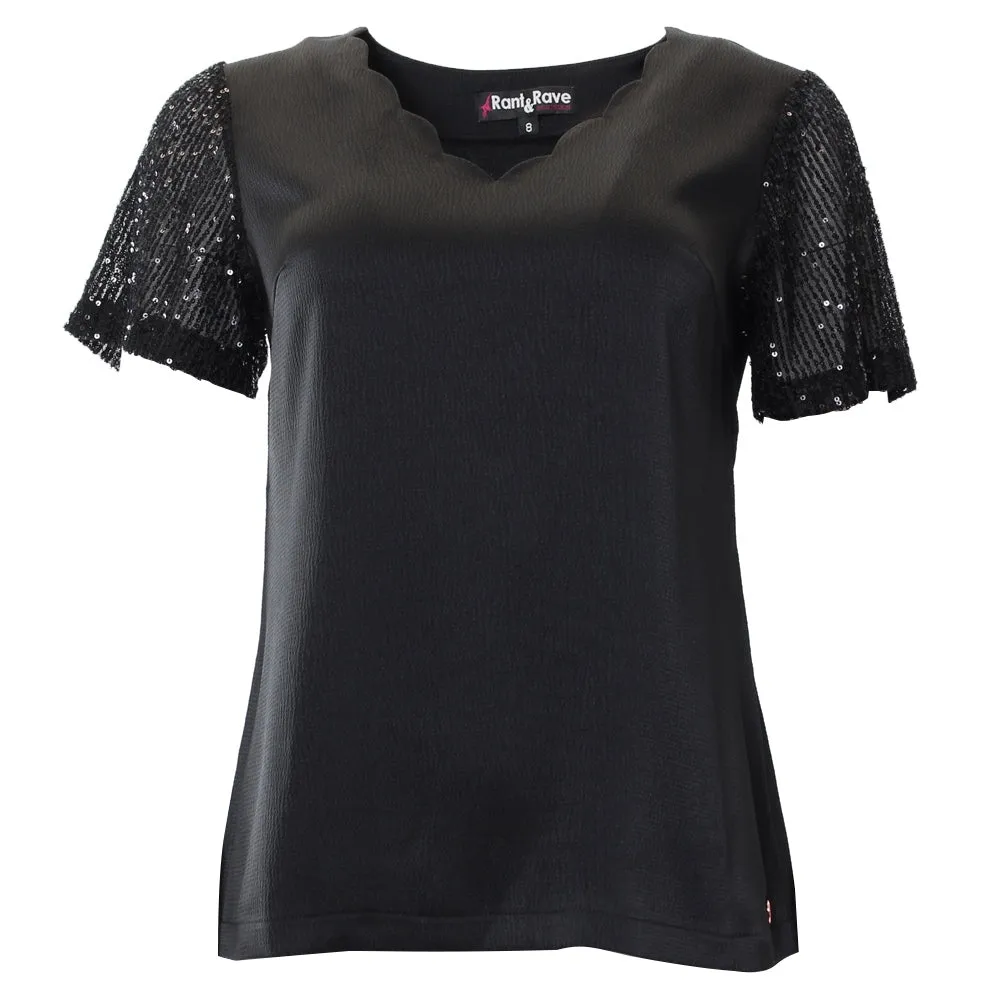 CLARA TOP (BLACK)
