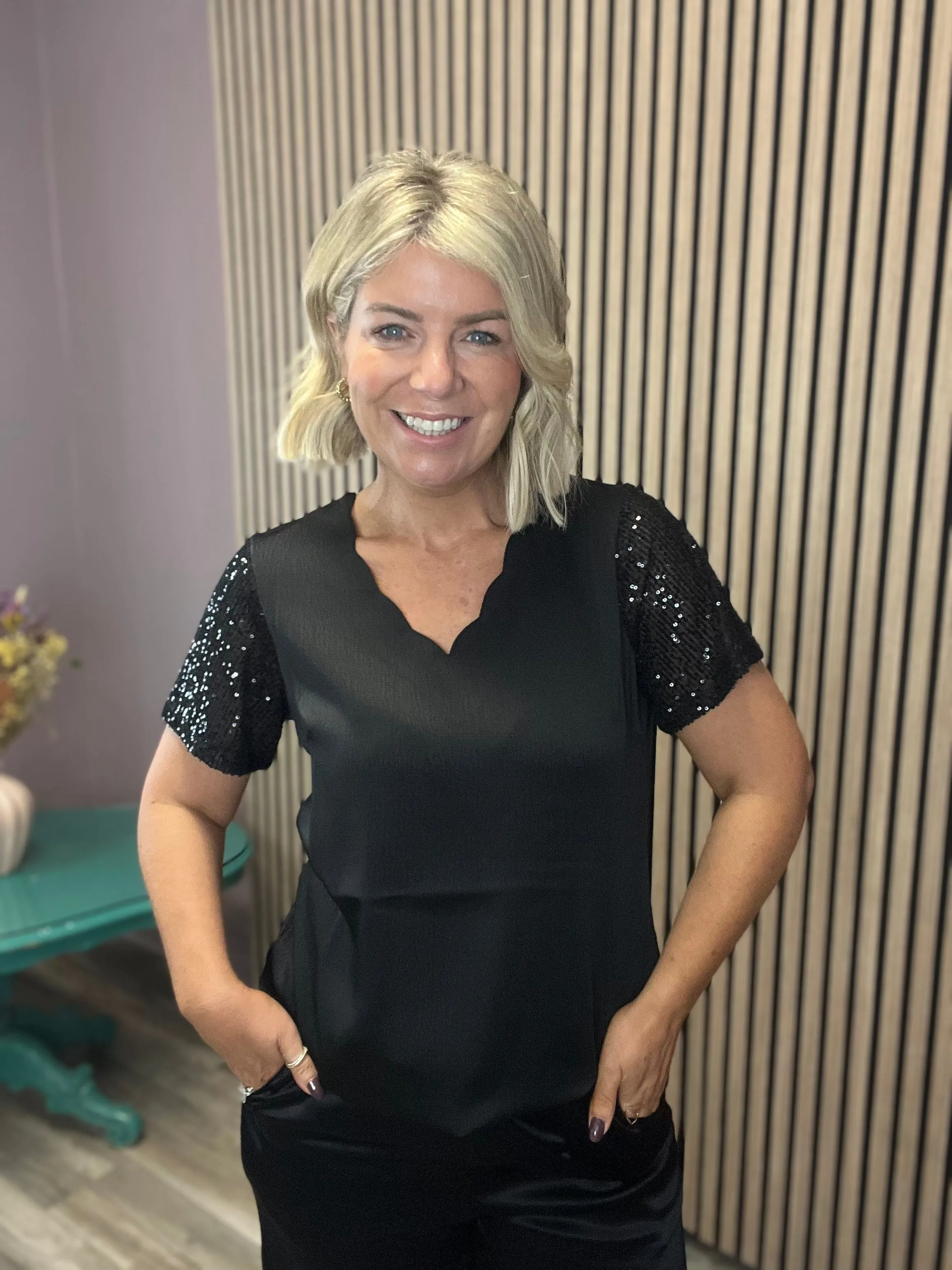 CLARA TOP (BLACK)