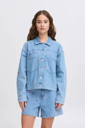 Joules Denim Jacket (Light Blue Washed)