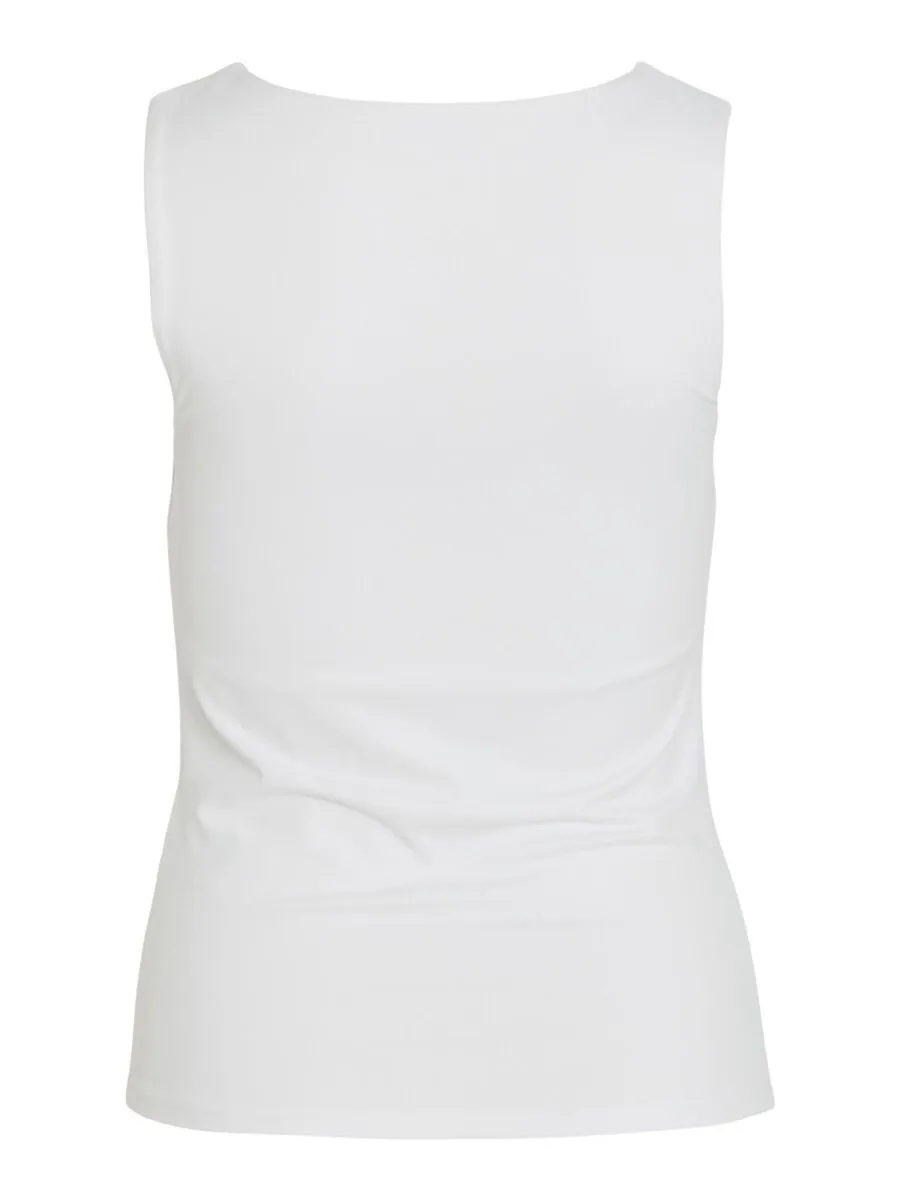 Kennza O-Neck Tank Top (Optical Snow)