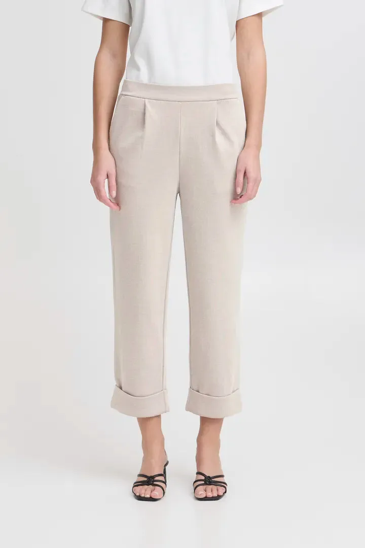 Penny Cropped Pants (Simply Taupe)
