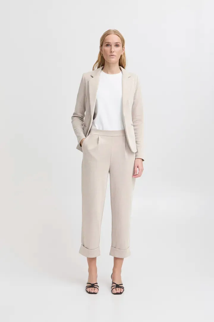 Penny Cropped Pants (Simply Taupe)