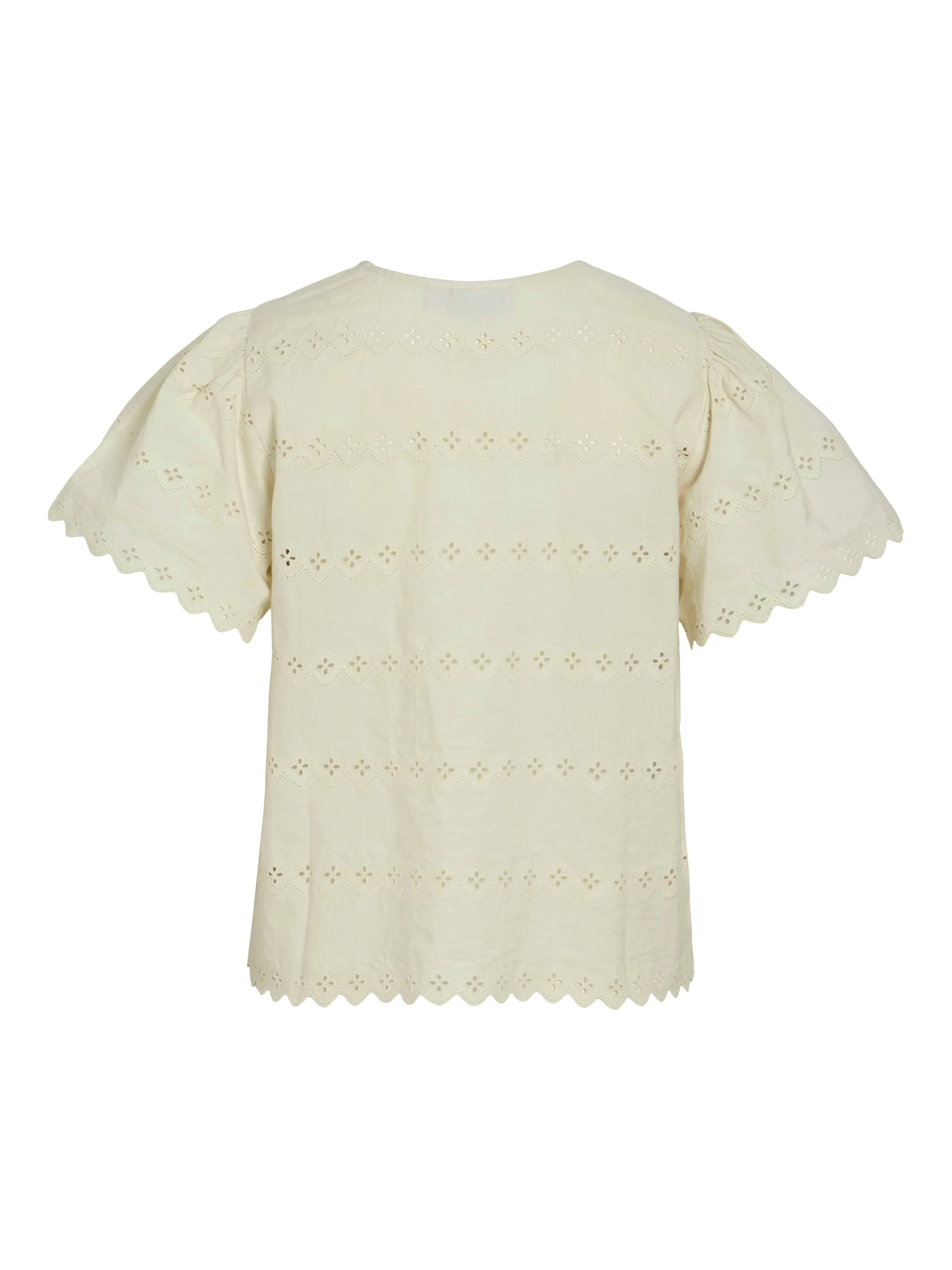 Sadie V-Neck Top (Birch)